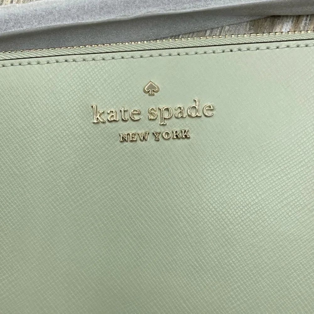 KATE SPADE Staci Medium L Zip Wristlet Wallet Bag Purse